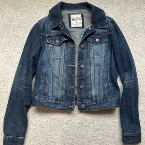 Dark Wash Denim Jacket by Mudd